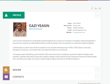 Tablet Screenshot of gaziyeasin.com